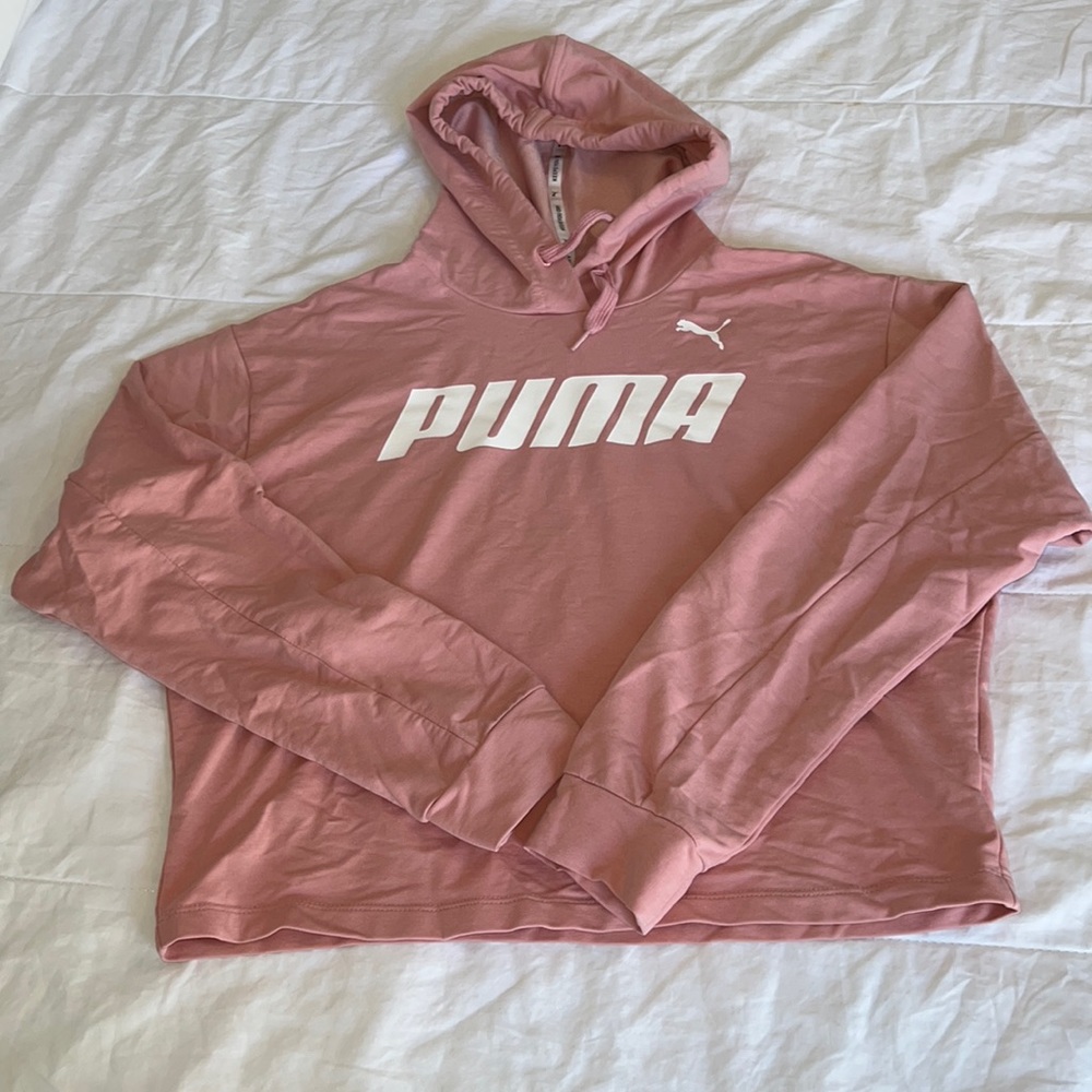 NWOT - Womens Puma crop Hooody